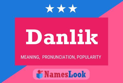 ملصق اسم Danlik