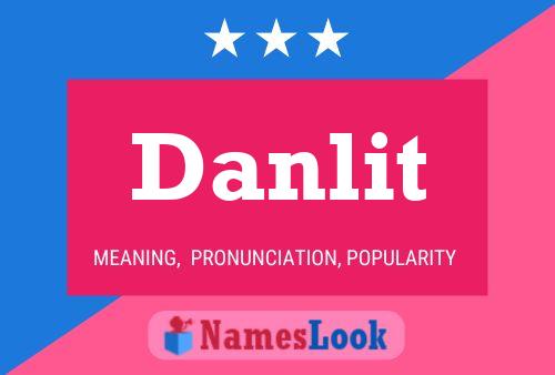 ملصق اسم Danlit