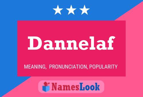 ملصق اسم Dannelaf