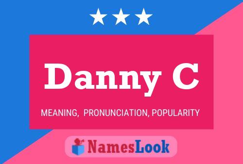 ملصق اسم Danny C