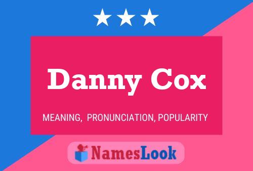 ملصق اسم Danny Cox