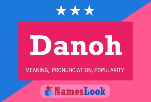 ملصق اسم Danoh