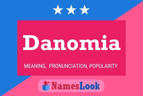 ملصق اسم Danomia