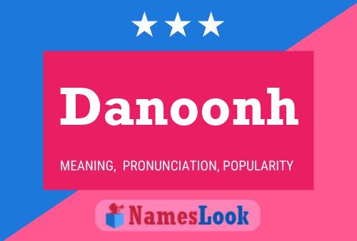 ملصق اسم Danoonh