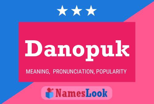 ملصق اسم Danopuk