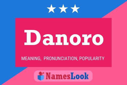 ملصق اسم Danoro