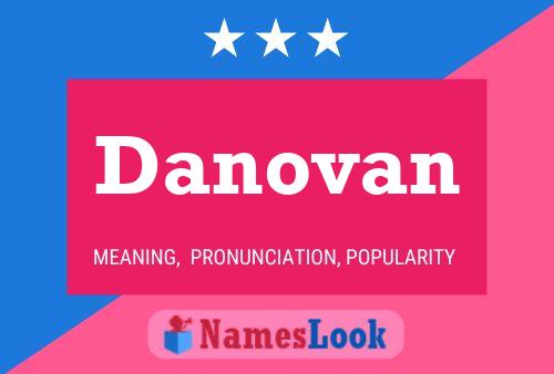 ملصق اسم Danovan