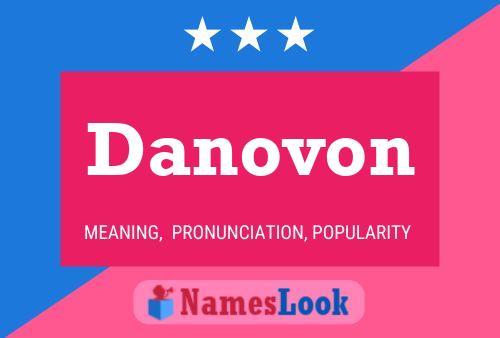 ملصق اسم Danovon