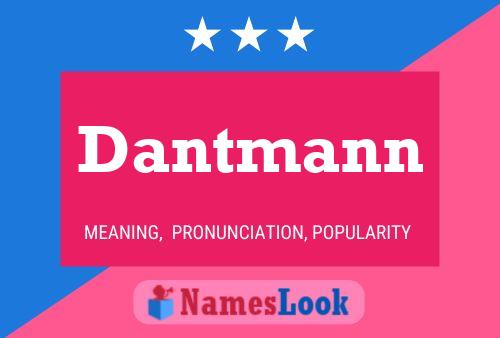 ملصق اسم Dantmann