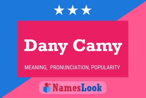 ملصق اسم Dany Camy