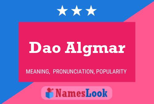 ملصق اسم Dao Algmar