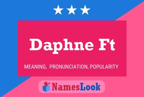 ملصق اسم Daphne Ft