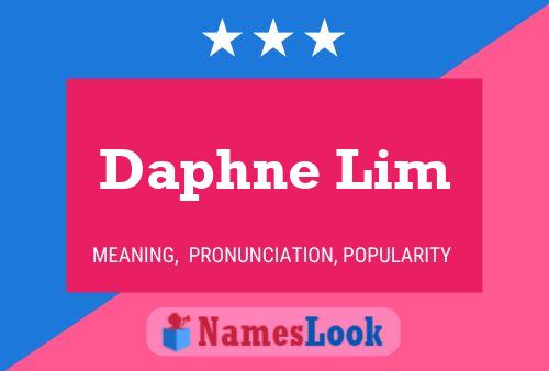 ملصق اسم Daphne Lim