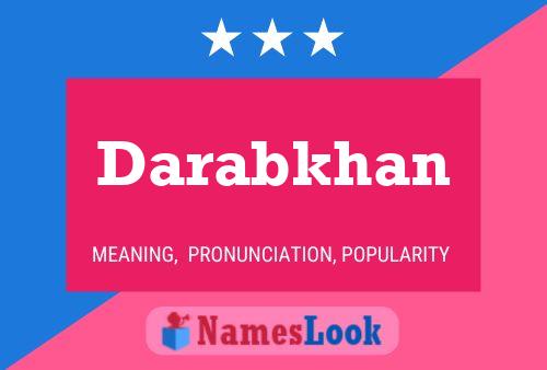 ملصق اسم Darabkhan