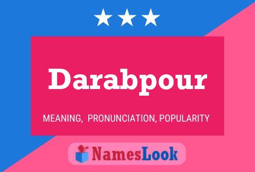 ملصق اسم Darabpour