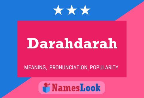 ملصق اسم Darahdarah