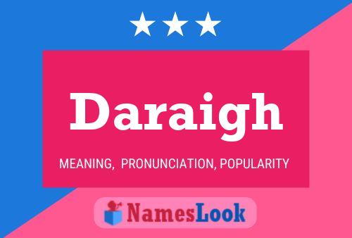 ملصق اسم Daraigh