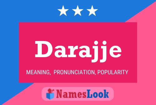 ملصق اسم Darajje