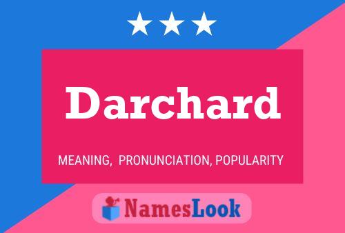 ملصق اسم Darchard