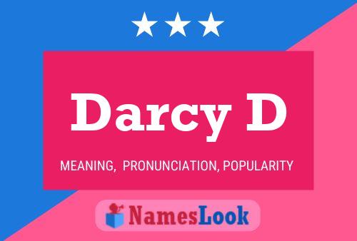 ملصق اسم Darcy D