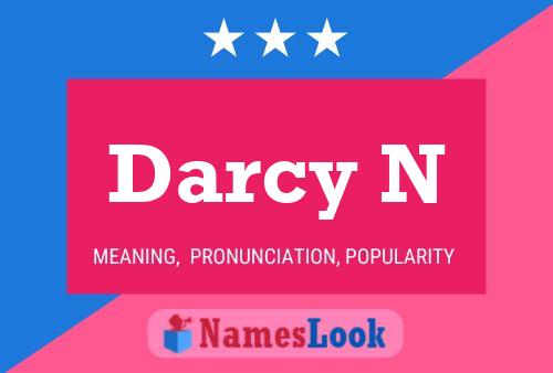 ملصق اسم Darcy N