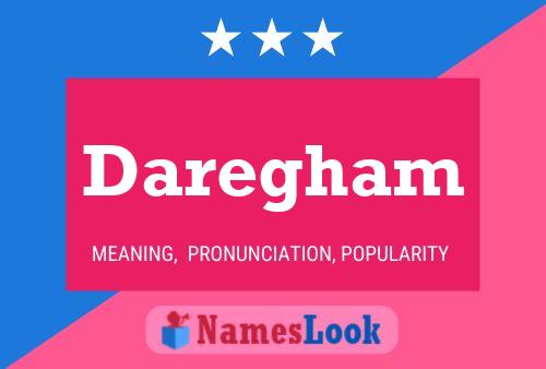 ملصق اسم Daregham