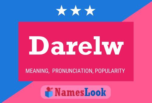 ملصق اسم Darelw