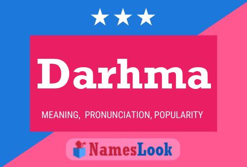 ملصق اسم Darhma