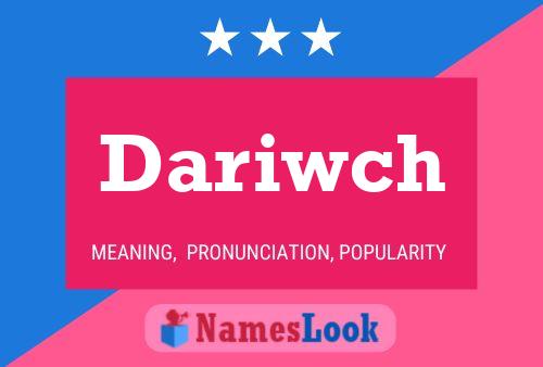 ملصق اسم Dariwch