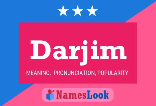 ملصق اسم Darjim