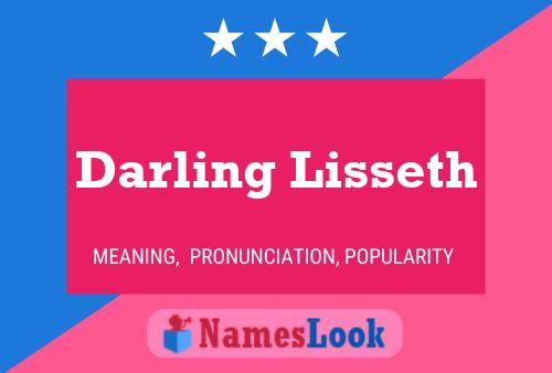 ملصق اسم Darling Lisseth