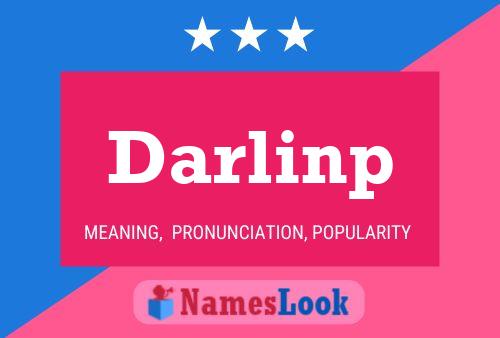 ملصق اسم Darlinp