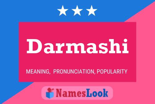 ملصق اسم Darmashi