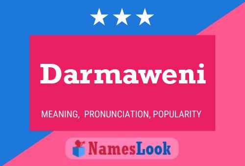 ملصق اسم Darmaweni