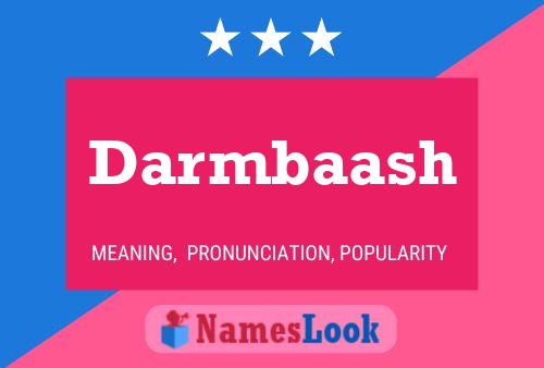 ملصق اسم Darmbaash