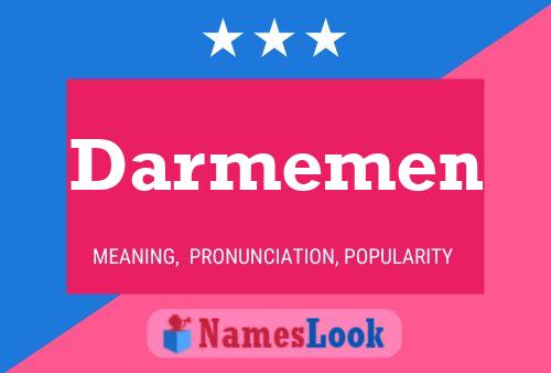 ملصق اسم Darmemen