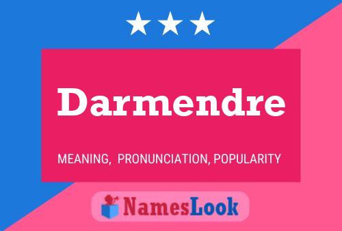 ملصق اسم Darmendre