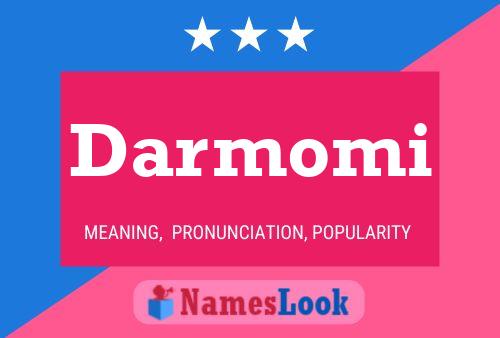 ملصق اسم Darmomi