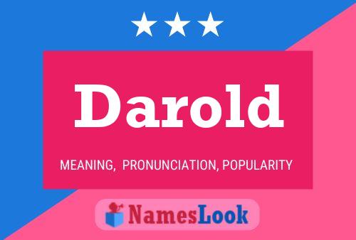 ملصق اسم Darold