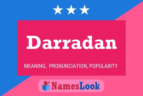 ملصق اسم Darradan