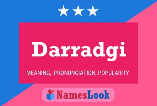 ملصق اسم Darradgi