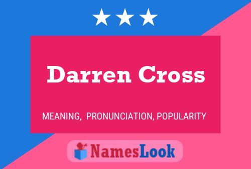 ملصق اسم Darren Cross