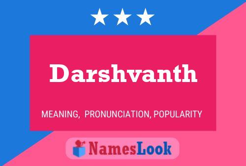 ملصق اسم Darshvanth