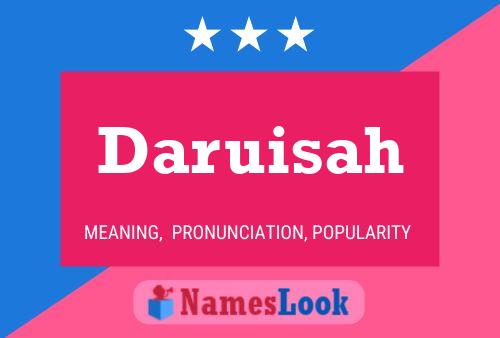 ملصق اسم Daruisah