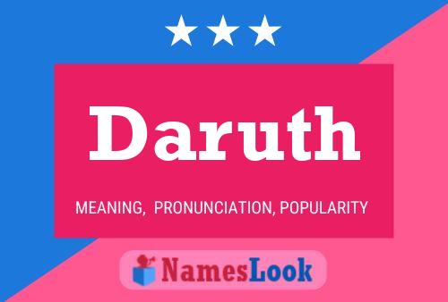 ملصق اسم Daruth