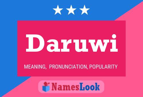 ملصق اسم Daruwi