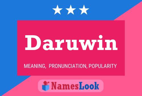 ملصق اسم Daruwin