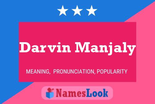 ملصق اسم Darvin Manjaly