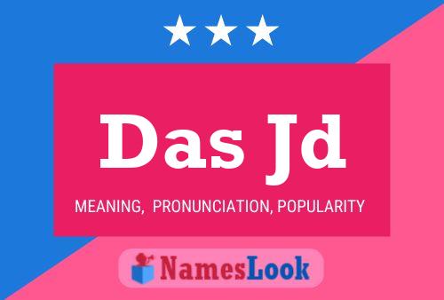 ملصق اسم Das Jd