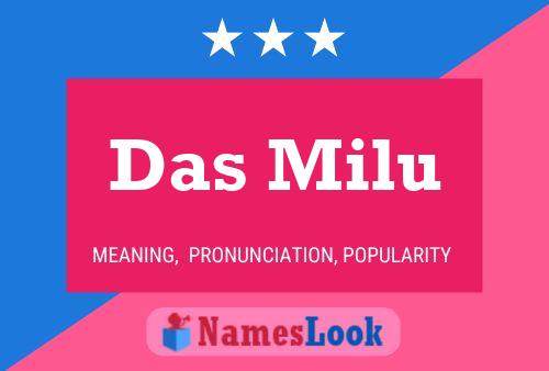 ملصق اسم Das Milu